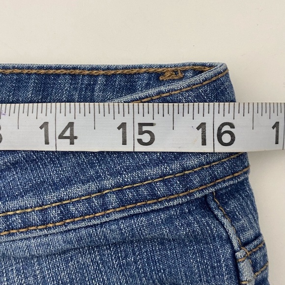 Jordache Cut Off Denim Shorts Size 10 - Picture 5 of 8